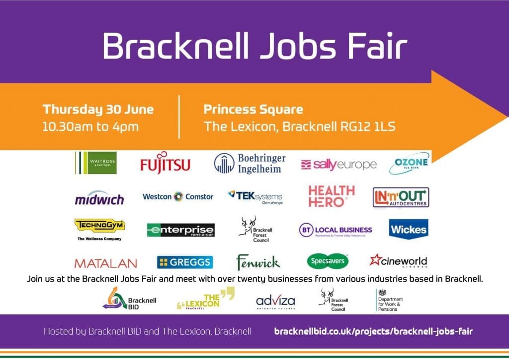 Businesses seeking top local talent at Bracknell Jobs Fair